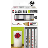 Marabu kerzenmalfarbe "Candle Pen", 4er Set