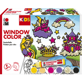 Marabu kids Window color-set "Prinzessin", 6 x 25 ml