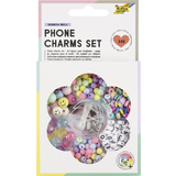 folia perlen-set Phone charms RAINBOW SMILE, 349 Teile