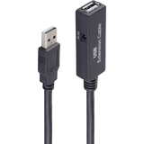 shiverpeaks basic-s USB 2.0 Verlngerungskabel Aktiv, 5,0 m