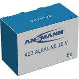 ANSMANN alkaline Batterie A23/LR23, 12 Volt, 8er Pack