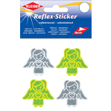 KLEIBER reflex-sticker "Engel", silber/gelb