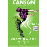 CANSON studienblock XS'MART drawing ART, din A4