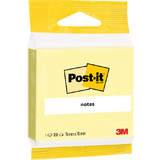 3M post-it Notes Haftnotizen, 76 x 76 mm, gelb, Blister