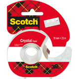 Scotch handabroller Crystal, transparent, im Handabroller