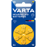 VARTA Hrgerte knopfzelle "Hearing aid Batteries" 10