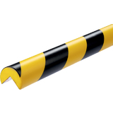 DURABLE eckschutzprofil C25R, Lnge: 1 m, schwarz/gelb, rund