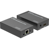 DIGITUS hdmi IP video Extender Set, 120 m, schwarz