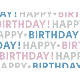 SUSY card Geschenkpapier "It's your birthday", auf Rolle