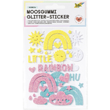 folia moosgummi Glitter-Sticker "Rainbow"