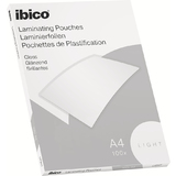 ibico basics Laminierfolientasche, din A4, glnzend, 150 mic