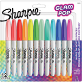 Sharpie permanent-marker FINE "Glam Pop", 12er Blister