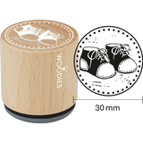 COLOP motiv-stempel Woodies "Babyschuhe"