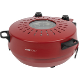 CLATRONIC pizzamaker PM3787, 1.200 Watt, rot