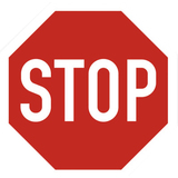 EXACOMPTA hinweisschild "STOP"