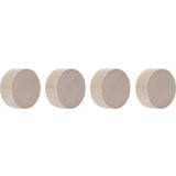 magnetoplan neodym-magnete Wood series Circle, birke