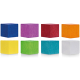 magnetoplan neodym-magnete Wood series Cube, farbig