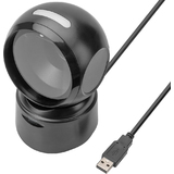DIGITUS 1D/2D desktop USB-Barcode Scanner, schwarz