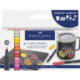 FABER-CASTELL creative Marker, 6er etui "Summer breeze"