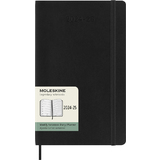 MOLESKINE buchkalender 2024/2025, 18 Monate, L/A5, schwarz