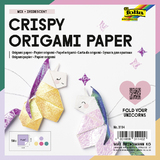 folia Faltbltter crispy Origami paper Punkt & Kristall