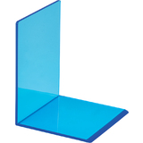 MAUL Buchsttze NEON, aus Acryl, transparent-blau