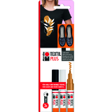 Marabu textilmarker "Textil painter Plus", 3er Blister