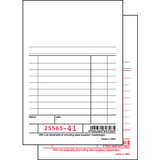 Expres kassablok wit, met carbon, 100 x 158 mm, 2 x 50 vet