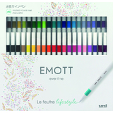 uni-ball fineliner EMOTT, 40er Karton-Etui