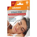 Lifemed Nasen-Strips, 19 x 66 mm, hautfarben, 10er