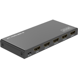 DIGITUS 4K hdmi Splitter, 1x4, 4K/60Hz hdcp 2.2, schwarz