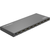 DIGITUS 4K hdmi Splitter, 1x8, 4K/60Hz hdcp 2.2, schwarz