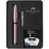 FABER-CASTELL Schreibgerte-Set essentio Aluminium, ros