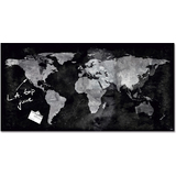 sigel glas-magnettafel Artverum "World Map", 910 x 460 mm