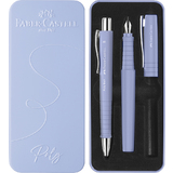 FABER-CASTELL Schreibgerte-Set poly BALL/PEN, pale iris