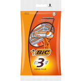 BIC einwegrasierer 3 Sensitive, fr Mnner, 8er Pack