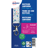 AVERY textilband Lanyards rpet "floral", 20 x 440 mm