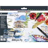 EBERHARD faber Doppelfasermaler artist Color dual Brush Pen