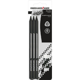 EBERHARD faber Bleistift-Set WINNER, HB, schwarz, 7-teilig