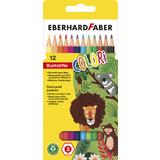 EBERHARD faber Hexagonal-Buntstift COLORI, 12er Kartonetui