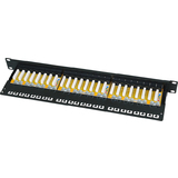 LogiLink 19" patch Panel Kat. 6A, ungeschirmt, 24 Port, 1 HE