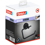 tesa wc-papierrollenhalter MOON BLACK, schwarz