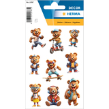 HERMA sticker DECOR coole Teddys, Papier