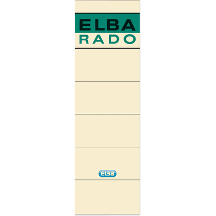 ELBA Ordnerrcken-Etiketten "ELBA RADO" - kurz/breit,