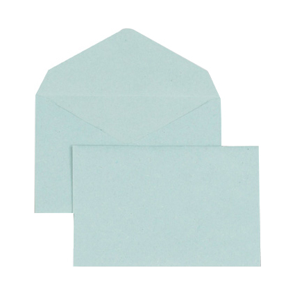 GPV Briefumschlge, 90 x 140 mm, blau, ungummiert