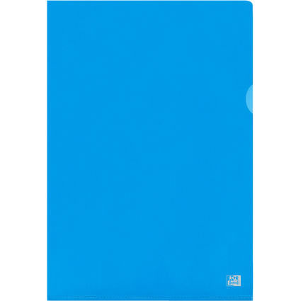 Oxford Sichthlle Premium, DIN A4, PVC, glasklar, blau, 25er