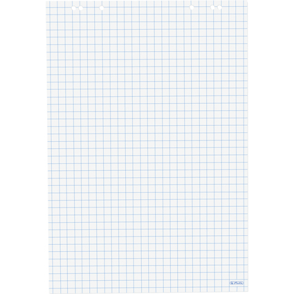 herlitz Flipchart-Block, 20 Blatt, kariert, 680 x 990 mm