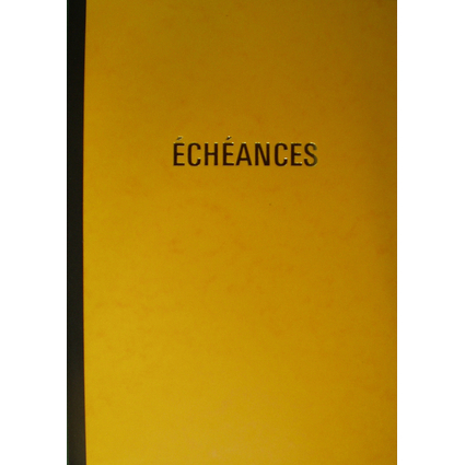 ELVE Heft/kaschiert  ECHANCIER  96 Blatt, 297 x 210 mm