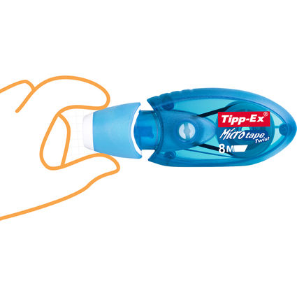Tipp-Ex Korrekturroller "Micro Tape Twist", 5 mm x 8 m