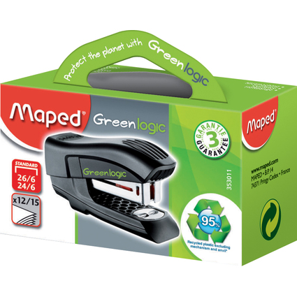 Maped Heftgert Mini Standard Greenlogic, schwarz